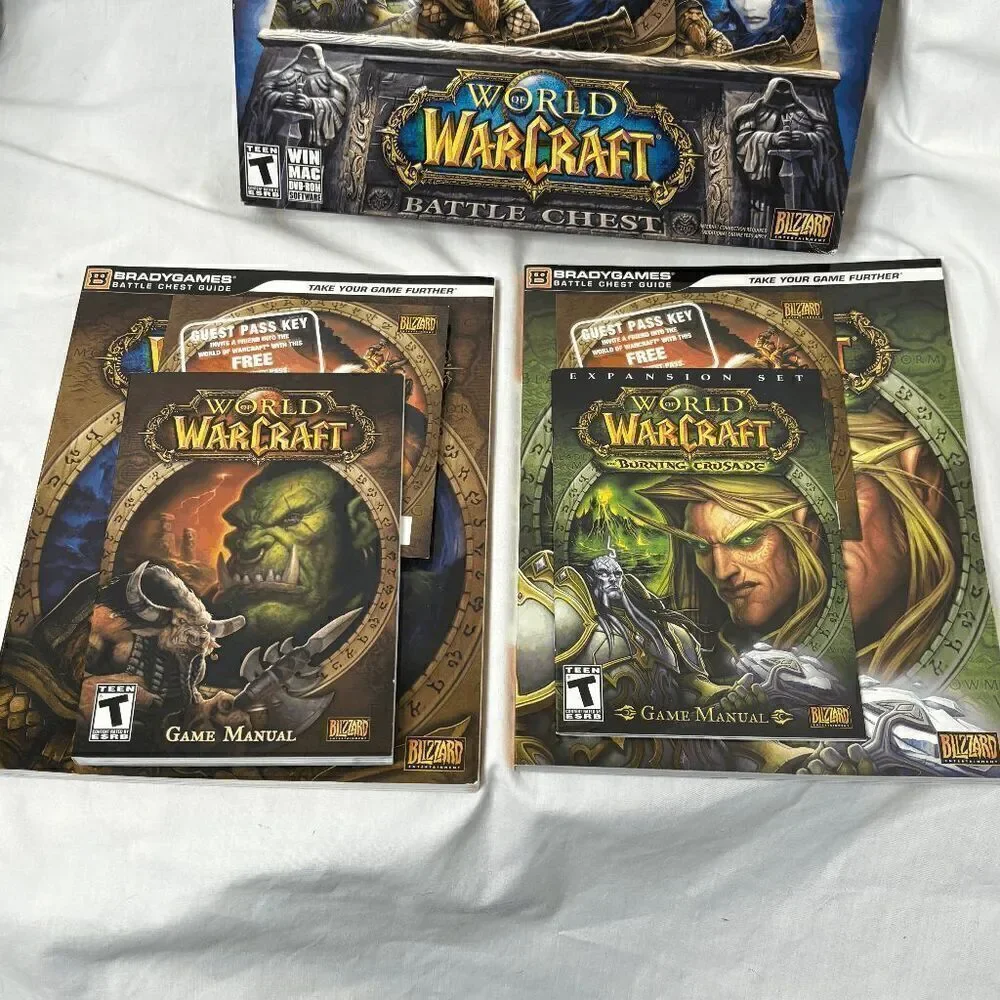 World of Warcraft Battle Chest‎ (PC/Mac Computer Game) - See Pics for Details